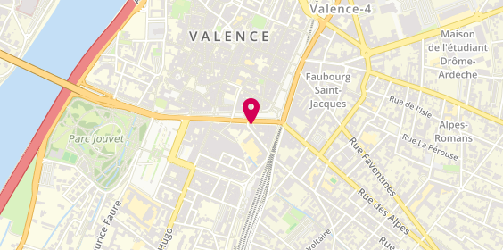 Plan de O'Tacos Valence, 24 Boulevard Général de Gaulle, 26000 Valence