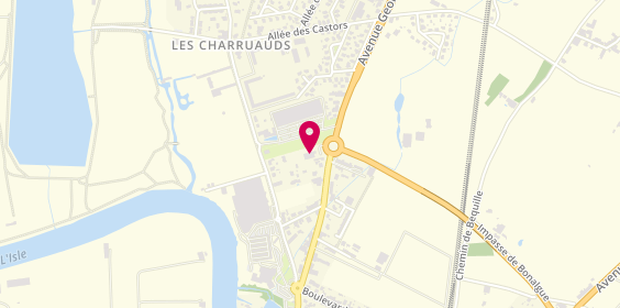 Plan de KFC, 51 avenue Georges Pompidou, 33500 Libourne