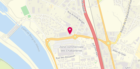 Plan de McDonald's, Les Chabanneries Allée des Sapins, 700 Les
Rue des Chabanneries, 26500 Bourg-lès-Valence