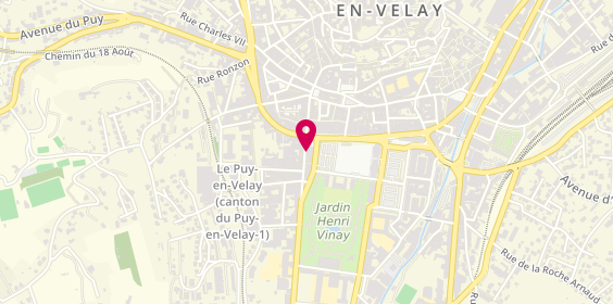 Plan de Family Burger Food, 9 Rue Vibert, 43000 Le Puy-en-Velay