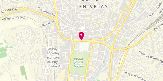 Plan de La Gloriette, place du Breuil, 43000 Le Puy-en-Velay