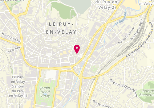 Plan de Le Ponot, 2 Rue Droite, 43000 Le Puy-en-Velay