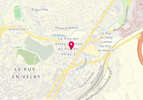 Plan de Quick, Boulevard de Cluny 3, 43000 Le Puy-en-Velay