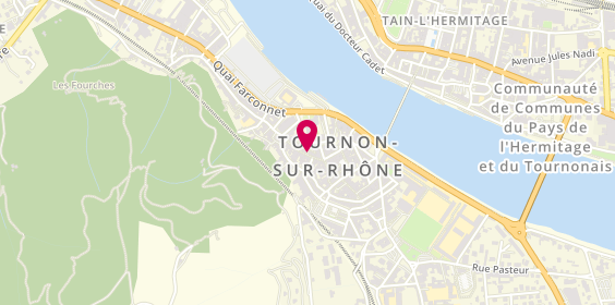Plan de Pizz'a Baggio, 19 Grande Rue, 07300 Tournon-sur-Rhône