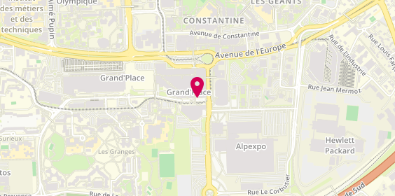 Plan de Originel, 208, Centre Commercial Grand Place, 38100 Grenoble