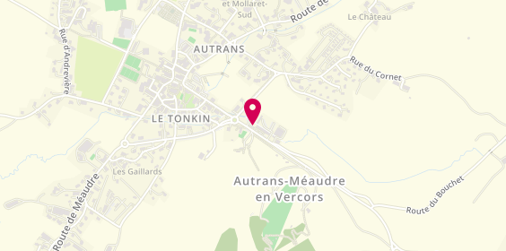 Plan de Chez Rem's, 61 Route de Grenoble, 38880 Autrans-Méaudre-en-Vercors