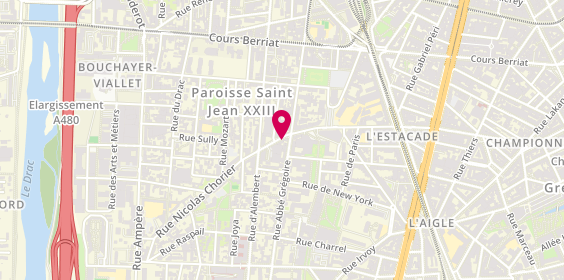 Plan de Chez Thusi, 39 Rue Nicolas Chorier, 38000 Grenoble