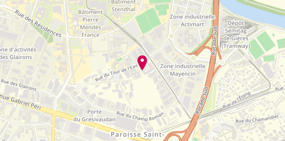 Plan de Picual Foodtruck, 20 Rue du Tour de l'Eau, 38400 Saint-Martin-d'Hères
