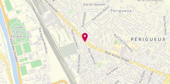Plan de Chez Adana, 127 Rue Victor Hugo, 24000 Périgueux