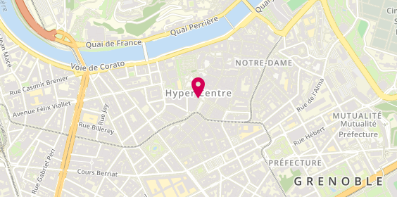 Plan de Häagen-Dazs, 8 Place Grenette, 38000 Grenoble