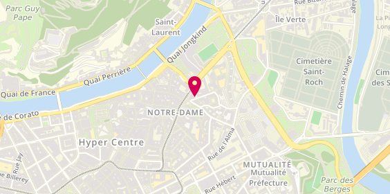 Plan de Chicken Naan, 10 Rue du Vieux Temple, 38000 Grenoble