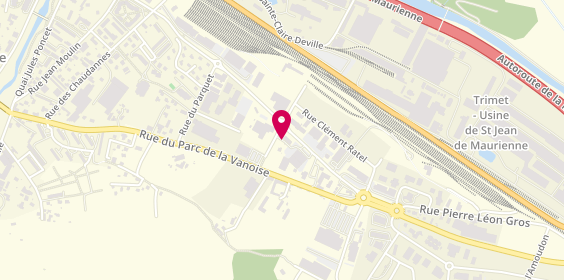 Plan de Restaurant Mc Donald's, Zone Industrielle du Parquet Sud, 73300 Saint-Jean-de-Maurienne