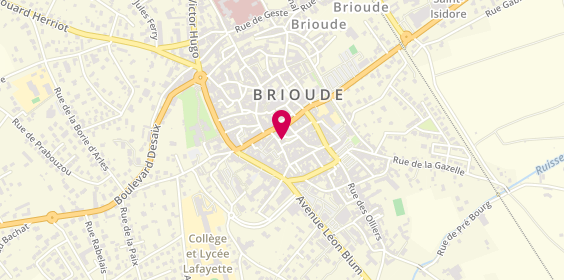 Plan de Brioud's Food, 1 Rue de Rome, 43100 Brioude
