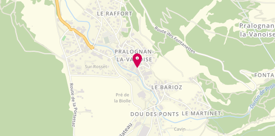 Plan de Creperie le Doron, Avenue Chasseforet, 73710 Pralognan-la-Vanoise