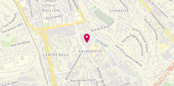 Plan de Foodies 42, 5 Rue des Passementiers, 42100 Saint-Étienne