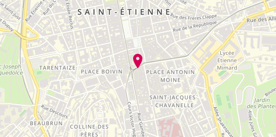 Plan de Zbk-Fe, 27 Place du Peuple, 42000 Saint-Étienne