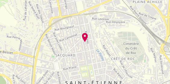 Plan de Chicken Station, 26 Rue Charles de Gaulle, 42000 Saint-Étienne