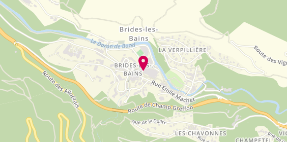 Plan de La Maison de Marielle, Rue des Thermes, 73570 Brides-les-Bains