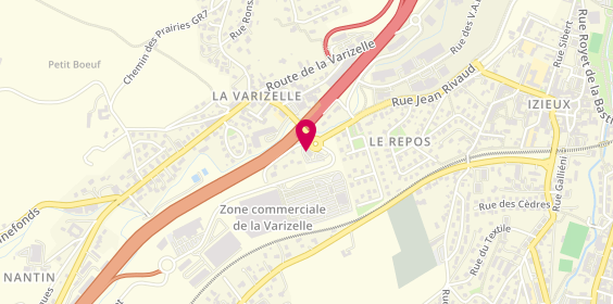 Plan de McDonald's, Zone Aménagement de la Varizelle, 42400 Saint-Chamond