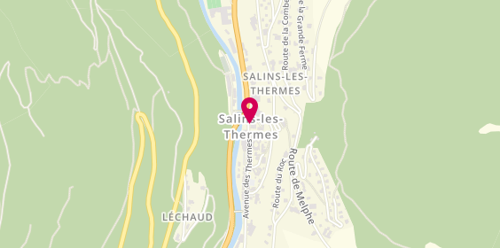 Plan de Alpini Food, 640 avenue des Thermes, 73600 Salins-Fontaine