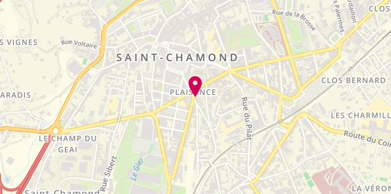 Plan de Urban Food, 3 Cr Adrien de Montgolfier, 42400 Saint-Chamond