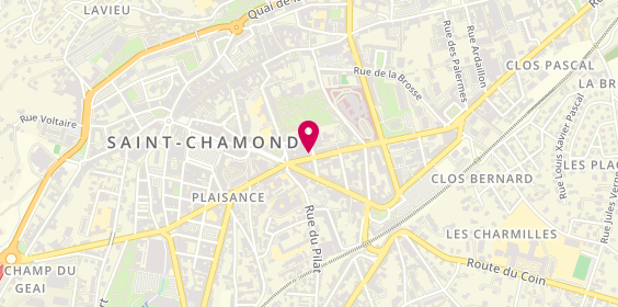 Plan de Snack Emirdag, 9 Rue Victor Hugo, 42400 Saint-Chamond