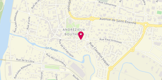 Plan de L'Artiste Pizzaiolo, 28 Bis Rue Charles de Gaulle, 42160 Andrézieux-Bouthéon