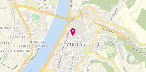 Plan de World Food, 44 Rue des Clercs, 38200 Vienne