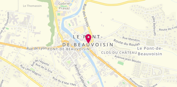 Plan de L'Etoile, 16 place Centrale, 73330 Le Pont-de-Beauvoisin