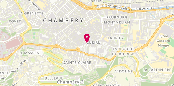 Plan de Le 37, 93 Rue de la République, 73000 Chambéry