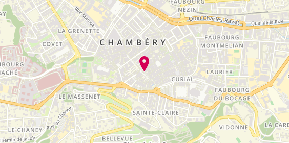 Plan de Carrefour City, 60 place Saint-Léger, 73000 Chambéry