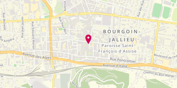 Plan de Carthage, 5 Rue Grenette, 38300 Bourgoin-Jallieu