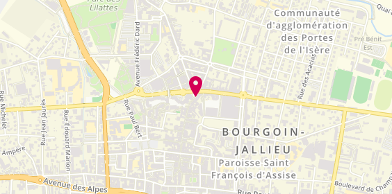 Plan de Bagel Corner, 96 Rue de la Liberté, 38300 Bourgoin-Jallieu