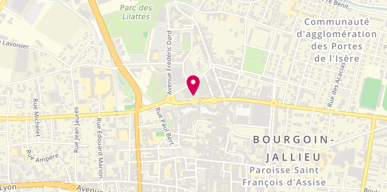 Plan de O'Tacos Bourgoin-Jallieu, 6 Boulevard Saint-Michel, 38300 Bourgoin-Jallieu