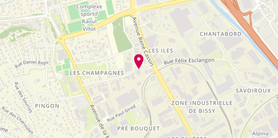 Plan de Pizza Regal, 370 Rue des Champagnes, 73290 La Motte-Servolex