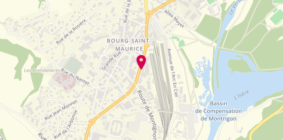 Plan de Station Pizza, 167 Avenue Marechal Leclerc, 73700 Bourg-Saint-Maurice