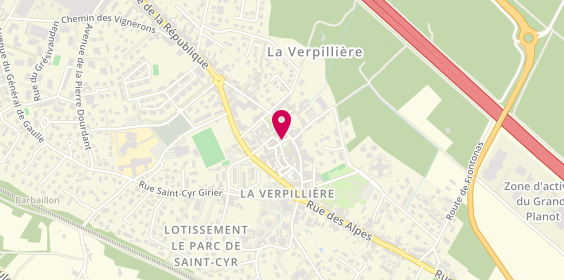 Plan de Le revisité, 24 Rue de la Liberté, 38290 La Verpillière