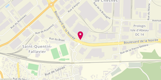 Plan de Mc Donald's, La Verpilliere Boulevard Noirée, 38070 Saint-Quentin-Fallavier