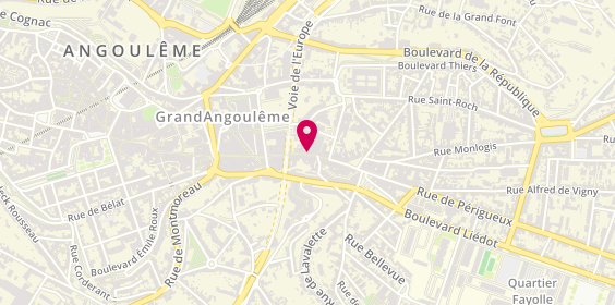 Plan de Le 56, 56 Rue René Goscinny, 16000 Angoulême