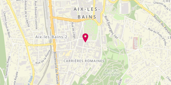 Plan de La Strega al teléfono, 2 Rue Jean Monard, 73100 Aix-les-Bains