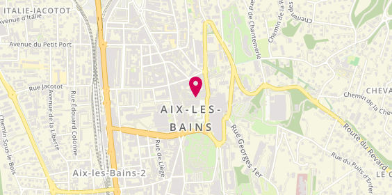 Plan de L'Aixpress kebab, 6 Rue des Bains, 73100 Aix-les-Bains
