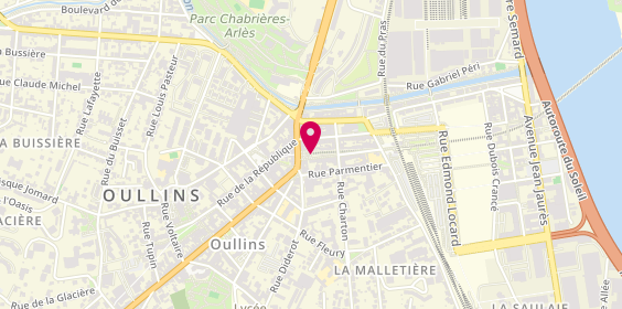 Plan de Bill's Burger, 5 Rue Orsel, 69600 Oullins-Pierre-Bénite