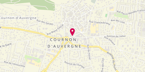 Plan de L'Instant Gourmand, 3 Rue du Commerce, 63800 Cournon-d'Auvergne