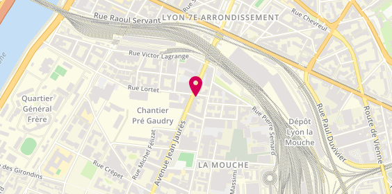 Plan de L'Écume, 119 avenue Jean Jaurès, 69007 Lyon