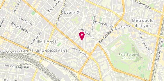 Plan de Bodrum, 46 Rue des 3 Pierres, 69007 Lyon