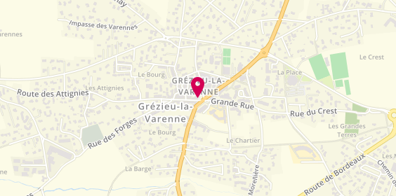 Plan de Au palais chatouilleux, 4 Bis Grande Rue, 69290 Grézieu-la-Varenne