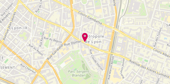 Plan de Bbrg Groupe, 233 Grande Rue de la Guillotiere, 69007 Lyon
