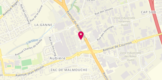 Plan de Miss Cookies, Centre Commercial Plein Sud
12 avenue du Roussillon, 63170 Aubière