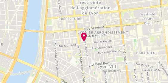 Plan de L'Amuse Bouche, 236 Rue Vendôme, 69003 Lyon
