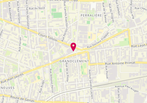 Plan de Ruzgar, 53 Place Jules Grandclement, 69100 Villeurbanne